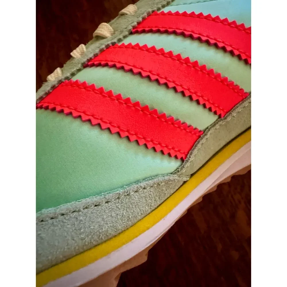 NIB ADIDAS SL 72 OG Semi GreenSpark Solar Orange W7